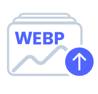 WEBP 上传照片的图标